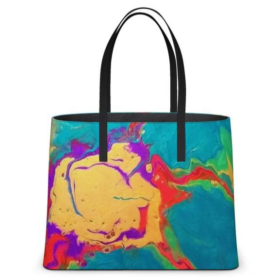 Golden Sun with Rays Kika Tote