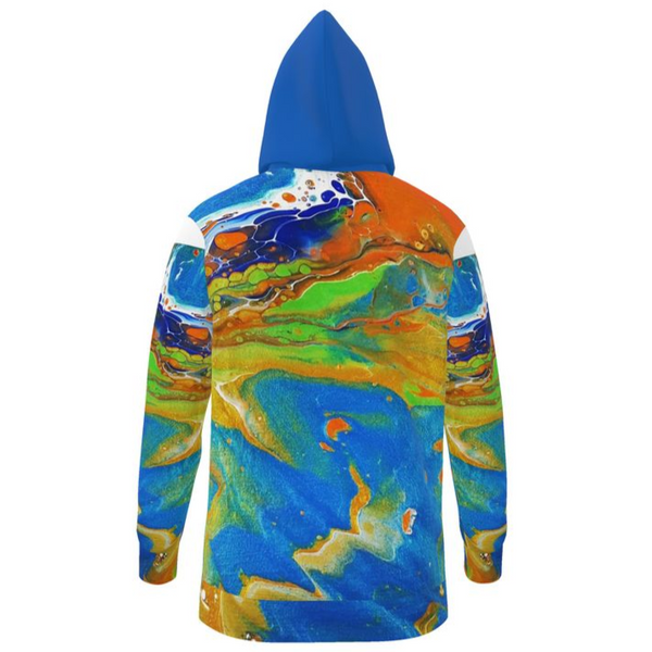 Sand and Blue Water Hoodie