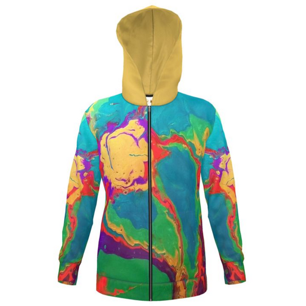 Golden Sun with Rays Hoodie