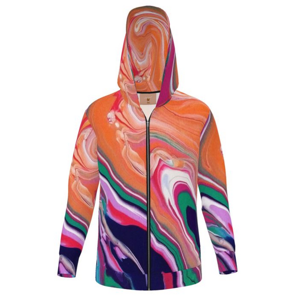 Orange Swirl Hoodie