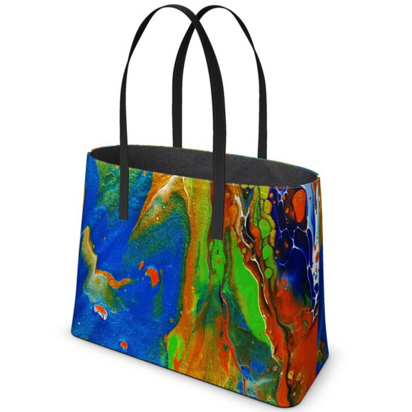 Sand and Blue Water Kika Tote