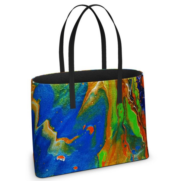 Sand and Blue Water Kika Tote