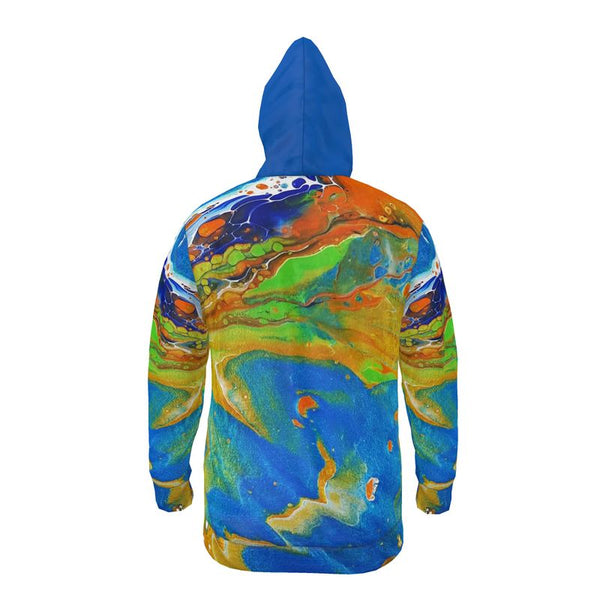 Sand and Blue Water Hoodie