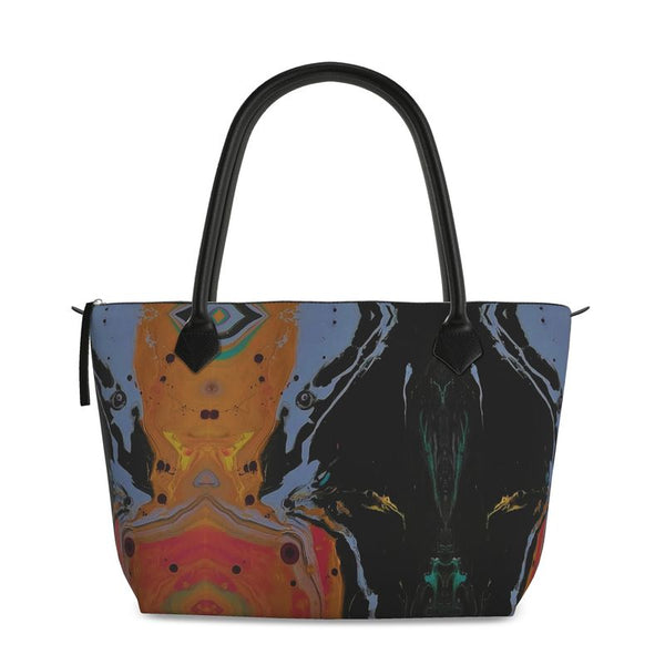 Tulip Zip Top Handbag