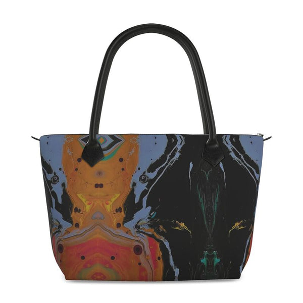 Tulip Zip Top Handbag