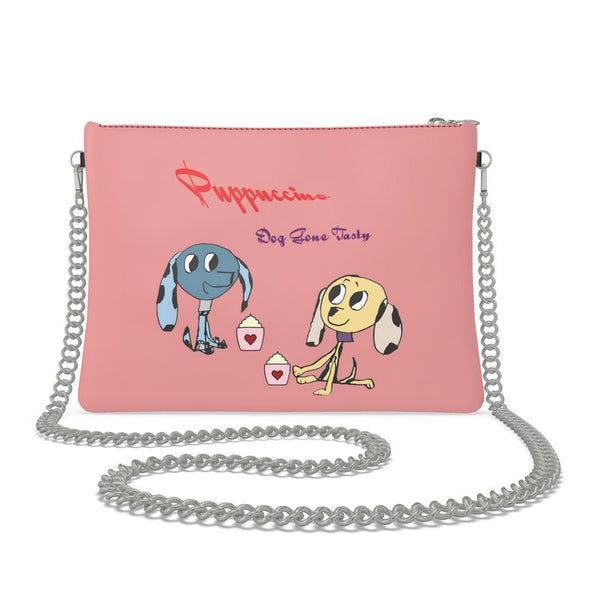 Puppuccino Dog Gone Tasty Crossbody Bag With Chain