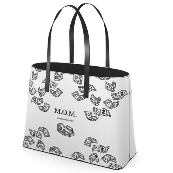 M.O.M. means Made of Money Kika Tote
