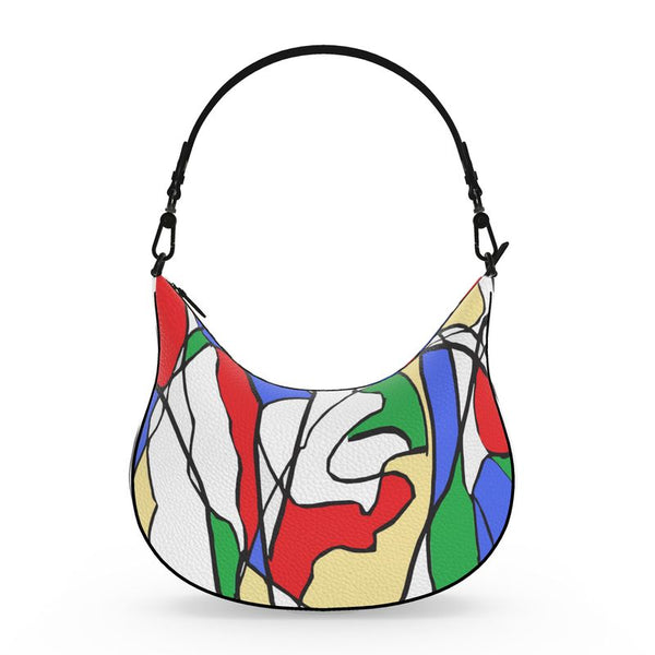 Chaos Curve Hobo Bag