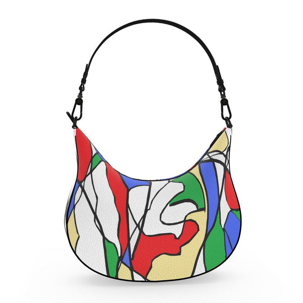 Chaos Curve Hobo Bag