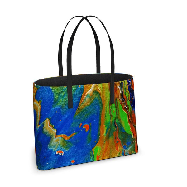 Sand and Blue Water Kika Tote