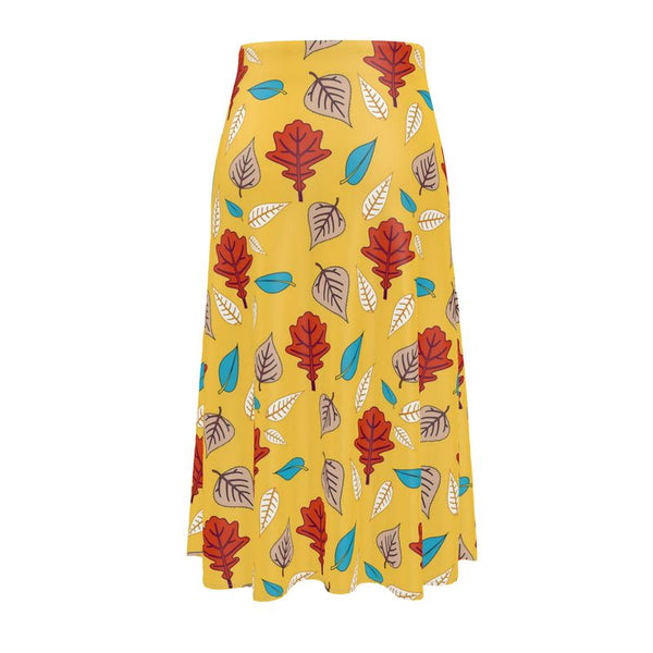 Dancing Into Fall Midi Skirt