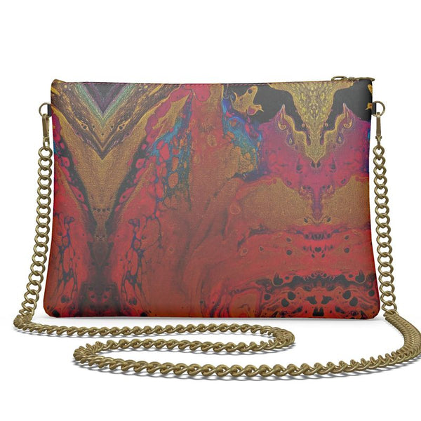 Graceful Crossbody Bag With Chain