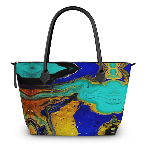 Iris Zip Top Handbag