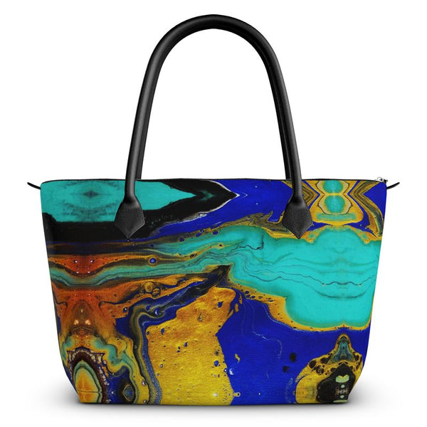 Iris Zip Top Handbag