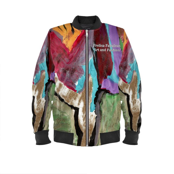 Frelisa Fabulous LLC Ladies Bomber Jacket