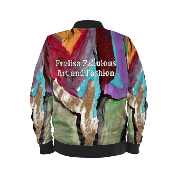 Frelisa Fabulous LLC Ladies Bomber Jacket